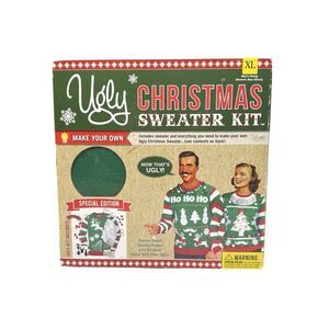 Ugly Christmas Sweater Kit - Size XL (Men’s Sizing)